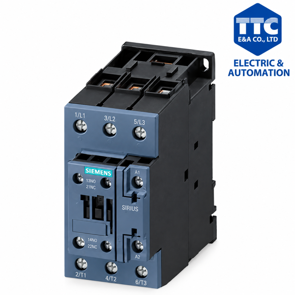 3RT2046-1AL20 | Contactor 230V AC 95A, 45kW 1NO+1NC