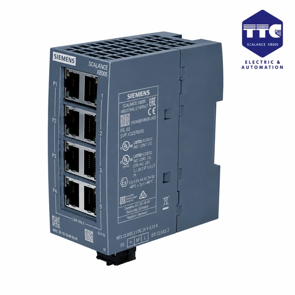 6GK5008-0BA10-1AB2|SCALANCE XB008