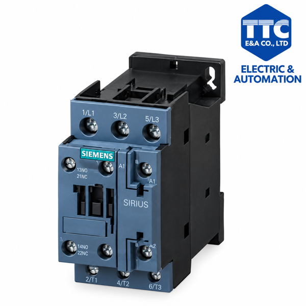  3RT2028-1AK60 | Contactor 110V AC, 18.5 kW 1 NO + 1 NC