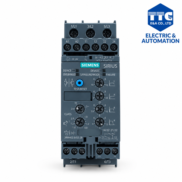 3RW4027-2BB15 | Soft starter S0 32 A, 18.5 kW/500 V