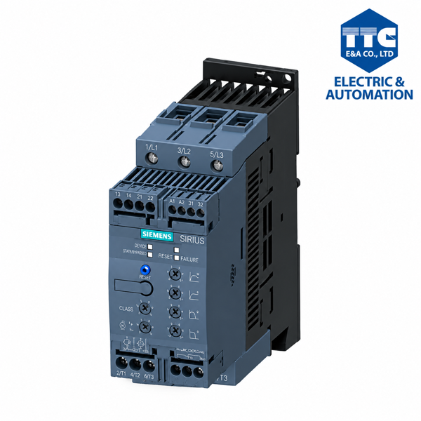 3RW4038-2BB14 |  Soft starter S2 72 A, 37 kW/400 V