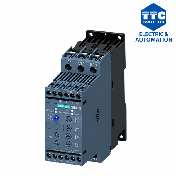 3RW4026-2BB04 |  Soft starter S0 25 A, 11 kW/400 V