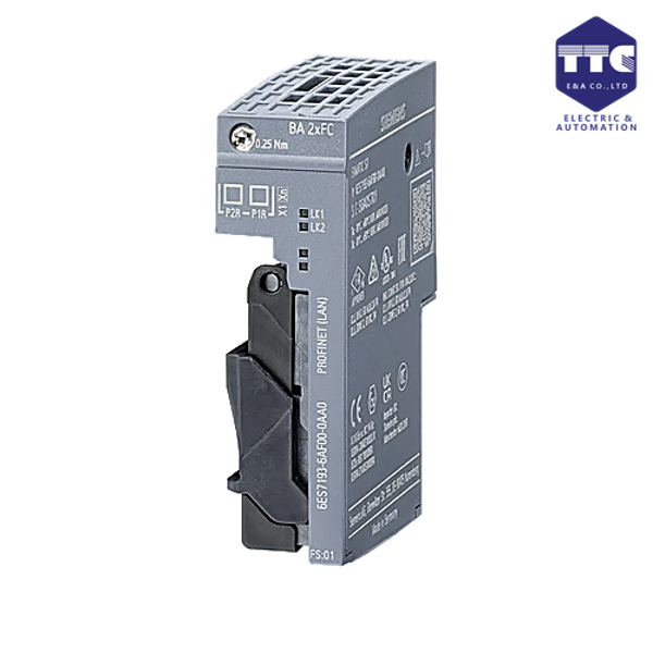 6ES7193-6AR00-0AA0 | ET 200SP, Busadapter BA 2xRJ45