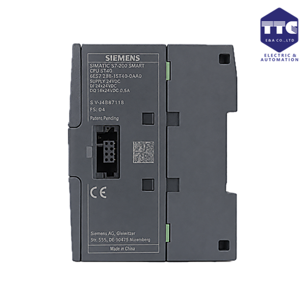 6ES7288-1ST40-0AA1 | SIMATIC S7-200 SMART, CPU ST40